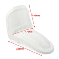 White Front Fender Cover Mudguard for Yamaha PW50 Y-Zinger 50