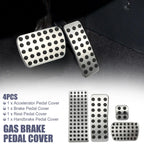 4 Pcs Accelerator & Brake Pedal Covers for Mercedes-Benz CLA180 (2015)