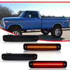 Set of 6 Tail Lights & Side Markers for Ford F100 F150 F250 (1978–1979)