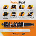 Front Gas Shock Strut Absorbers for Can-Am Commander 1000 800R (2011–2017)