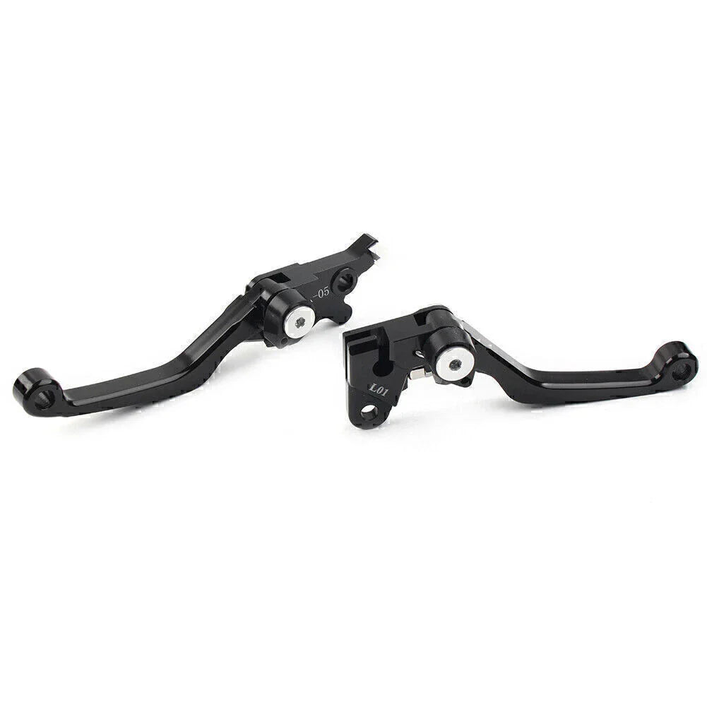 Black CNC Pivot Brake Clutch Levers for Honda XR250 XR400 (1995-2007)