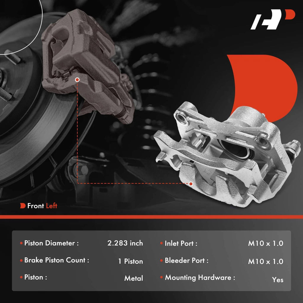 Front Left Brake Caliper with Bracket for Nissan Altima (2013-2019)