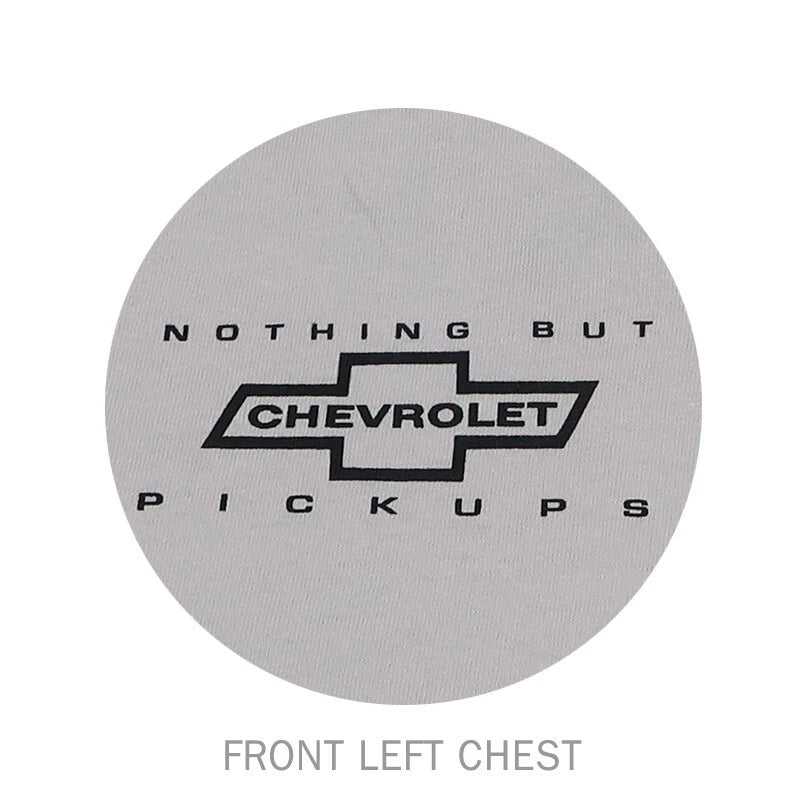 Chevy Pickup Trucks Ice Gray T-Shirt for Chevy Pickup Trucks Generations