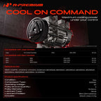A/C Compressor with Clutch for Jeep Grand Cherokee (2014–2019) Ram 1500
