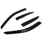 Set of 4 Smoke Tint Window Visors for Honda Civic 4Dr (2001–2005)