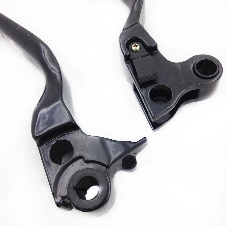 CNC Aluminum Black Skull Lever for Harley FLSTN Deluxe FLSTF Fat Boy