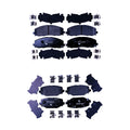 Disc Brake Pads Kit for Dodge Grand Caravan, Chrysler Town & Country (–2016)