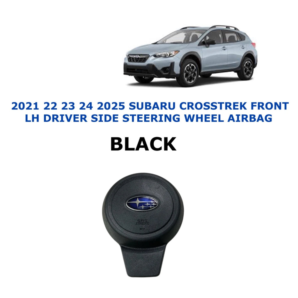 Driver Wheel Airbag for Subaru Crosstrek (2021–2025) BLACK