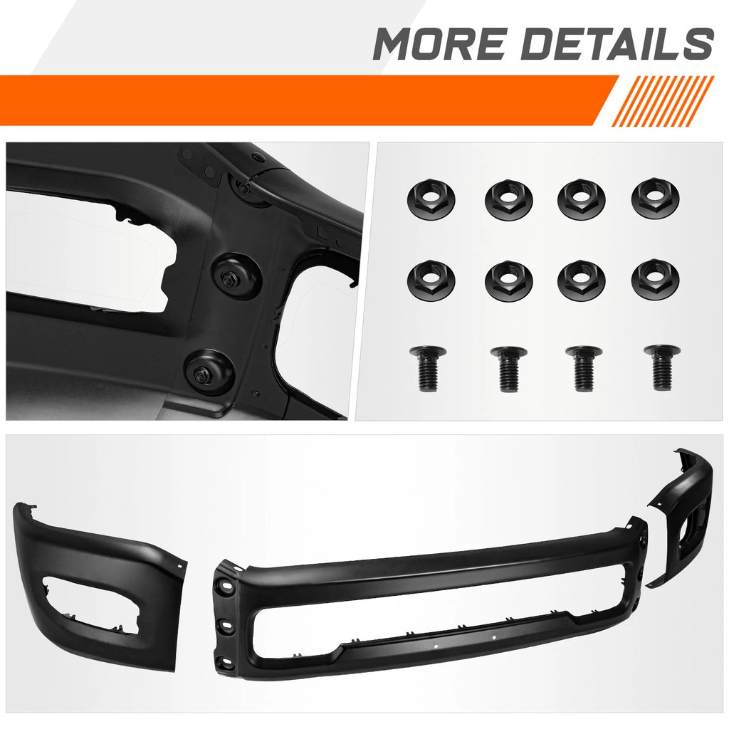 Front Bumper Brush Grille Guard for Chevy Silverado 1500 (2007–2013)
