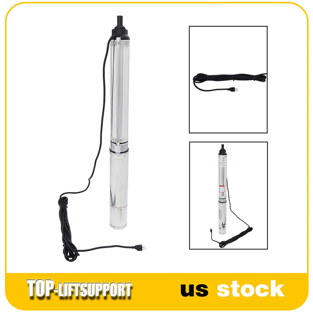 2HP Submersible Deep Well Pump for Water Systems