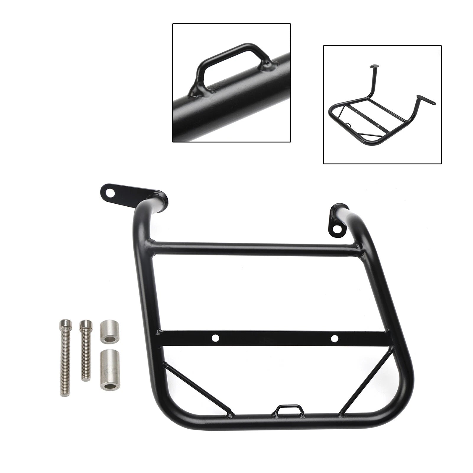Left Black Saddlebag Support Mounting Bracket for Honda CRF250L (2021–2023)