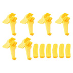 12x Car Tire Changer Nylon Mount Demount Duck Head Insert Tyre Rim Protector for Car