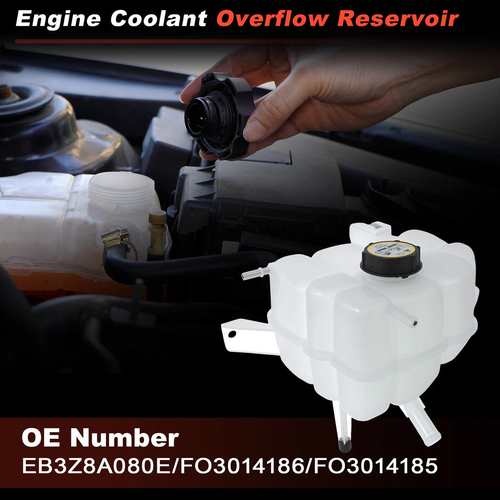 Coolant Expansion Reservoir Tank with Cap for Ford Ranger (2019–2023) EB3Z8A08