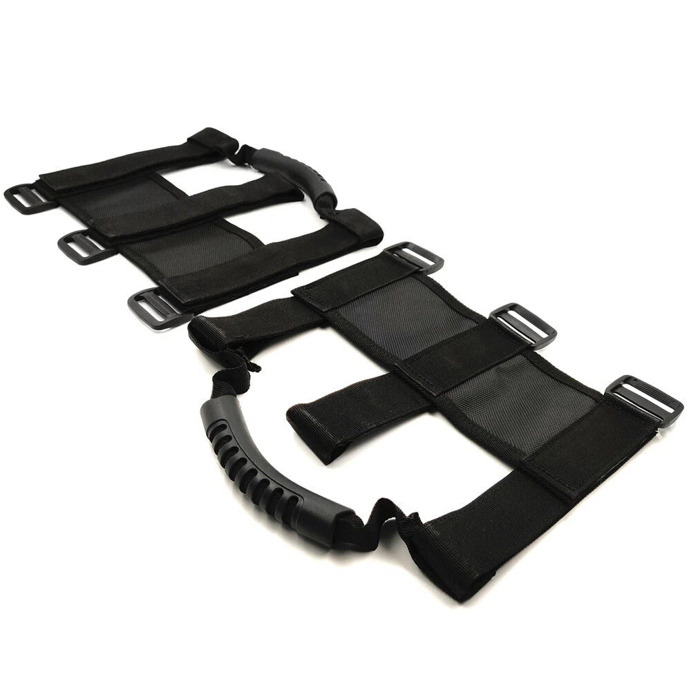 Adjustable Grab Handle Straps for ATV & UTV Roll Bar (Universal Fit)