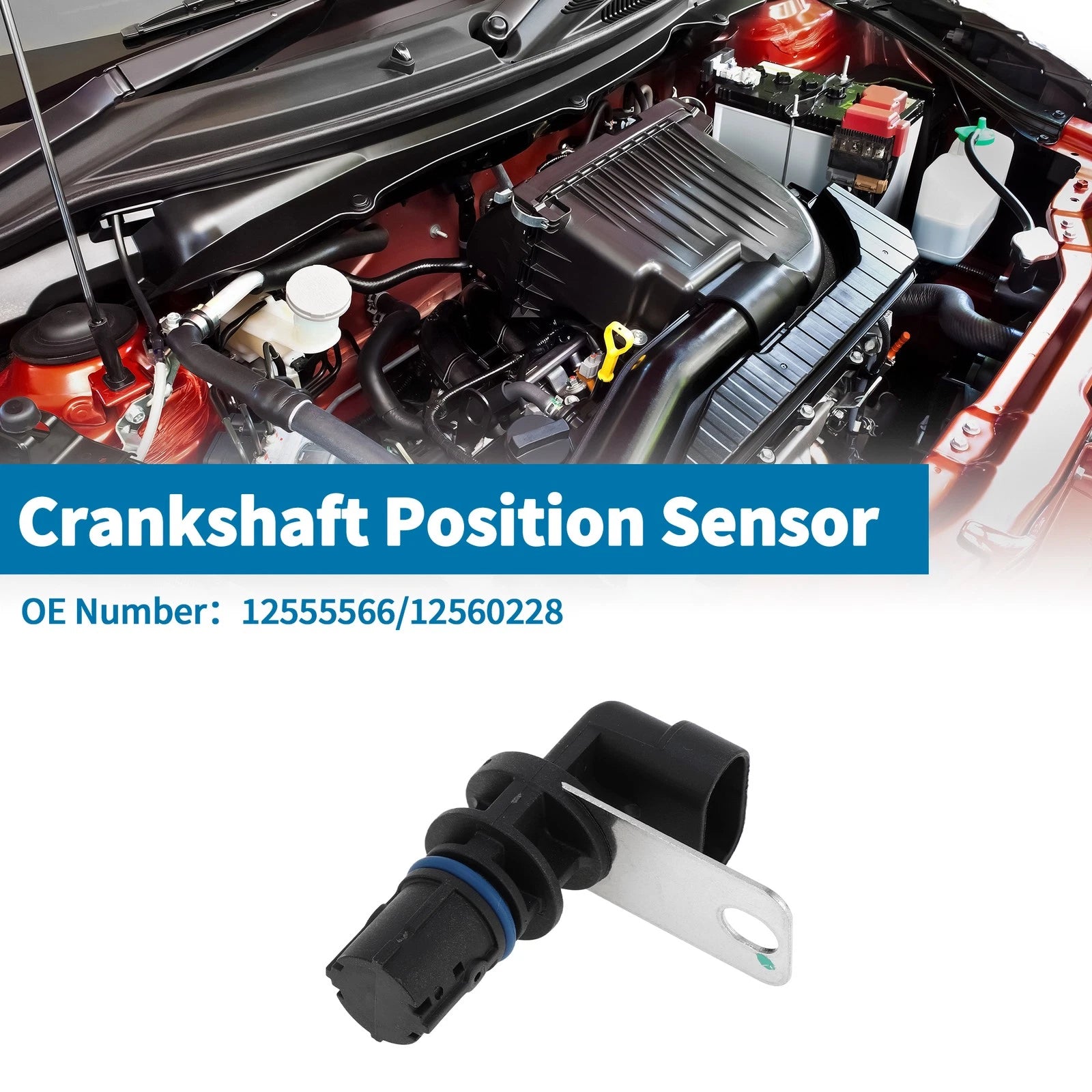Crankshaft Position Sensor for Chevy Corvette Base 5.7 (1997–2004) No. 12555566