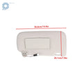 Set of 2 Passenger Sun Visors for Nissan Sentra (2013–2019) W/ Vanity Mirror