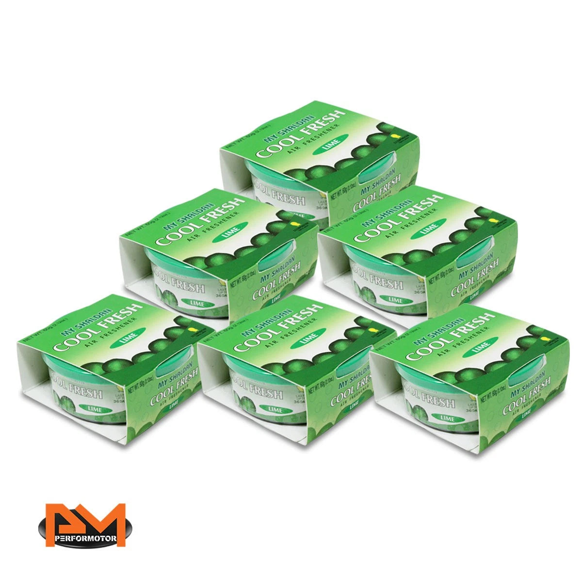 Shaldan Air Freshener for X6 (Japan) - Lime Scent 2.12 oz