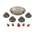 Turn Signal Covers Tail Light Lens Smoke for T100 Scrambler Speedmaster Roadster