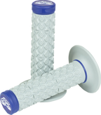 Renthal MX Dual Grips for Motorcycle (Comfort, Soft/Firm, Blue)