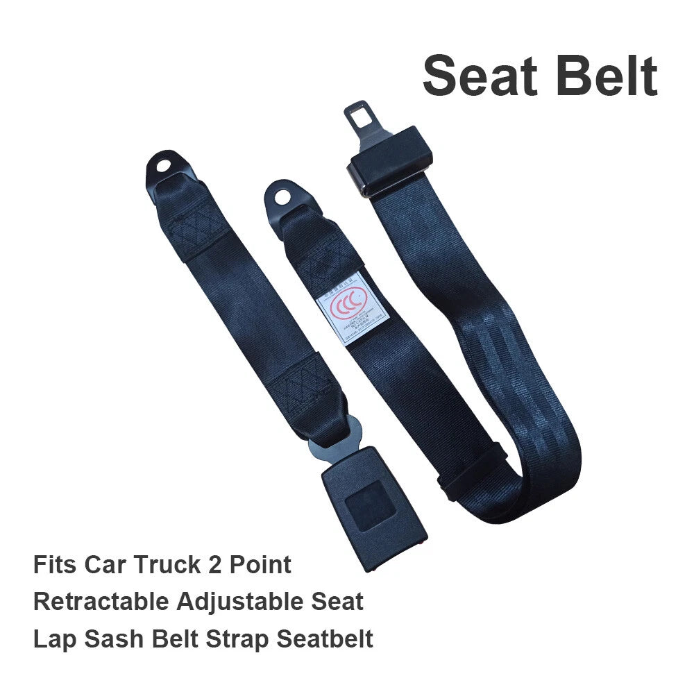 2 Point Retractable Seat Belt for Car Truck SUV (92UN003X2)