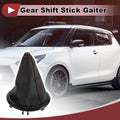 Gear Shift Stick Gaiter for Suzuki Swift (2005–2010) Black Red Faux Leather