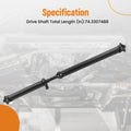 Rear Drive Shaft for Ford F-350 Super Duty (2002–2003)
