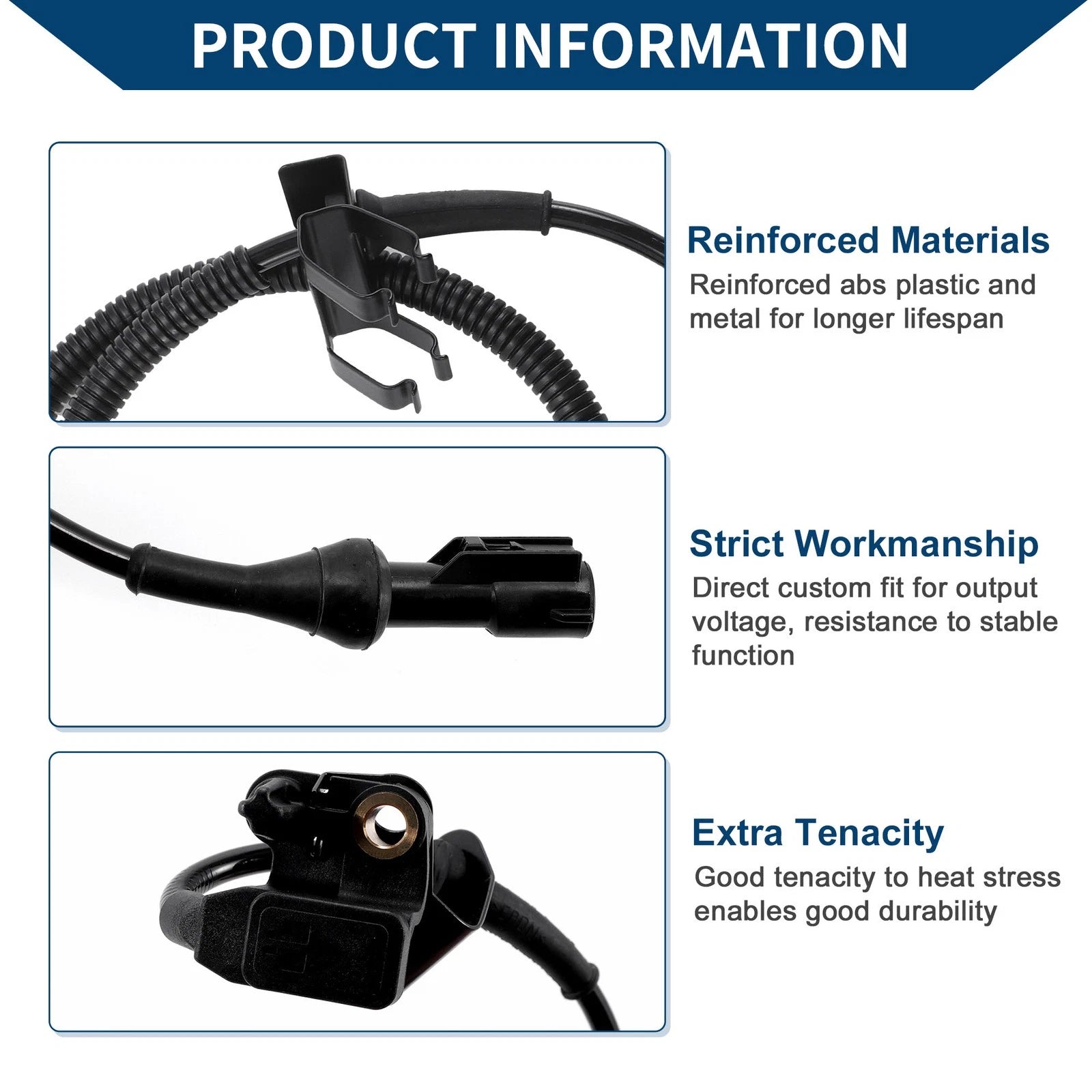ABS Wheel Speed Sensor No. 3W4Z2C190AA for Ford Thunderbird (2002–2005)