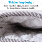 Set of 2 Cotton Oven Mitts for Kitchen Cooking and Baking