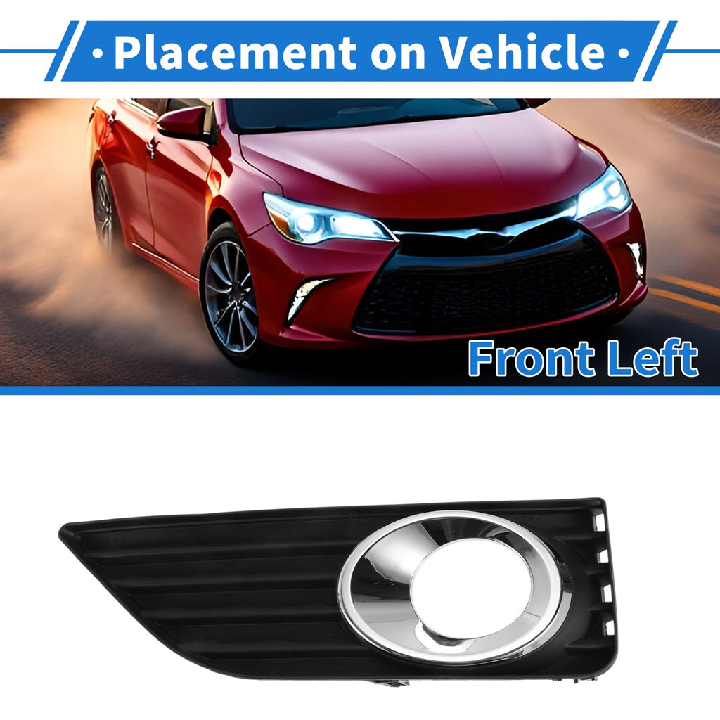 Front Left Fog Light Grill No. 5204006260 for Toyota Camry (2012–2014)