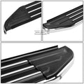 5.5" Black Aluminum Side Step Running Board Nerf Bar for Acura MDX (2007–2009)