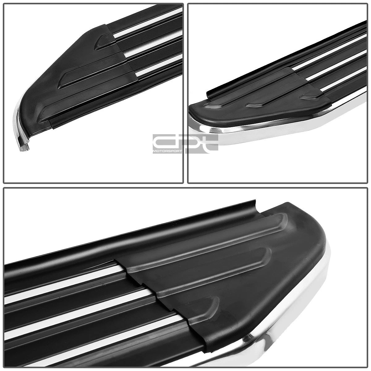 5.5" Black Aluminum Side Step Running Board Nerf Bar for Acura MDX (2007–2009)