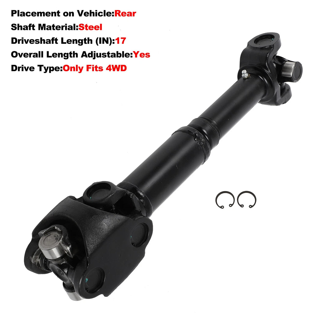 Driveshaft Prop Shaft Assembly for Jeep Wrangler (2003–2006) 936-085