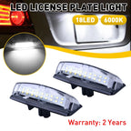 LED License Plate Lights for Lexus IS300 (2001–2005), GS (1998–2005), RX (2004–2009), ES (2002–2006)