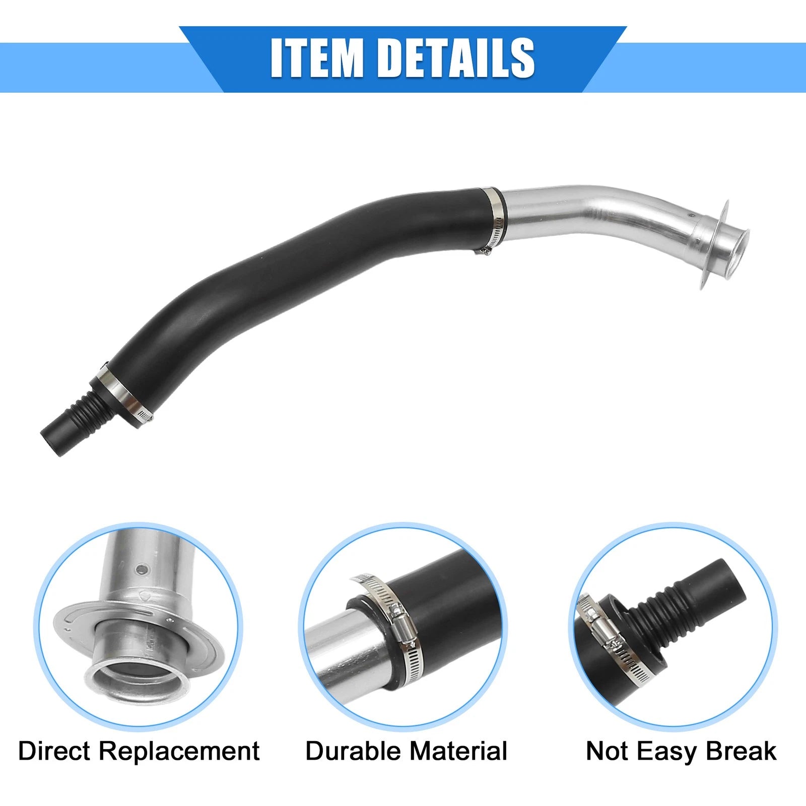 Fuel Filler Neck Pipe Hose for Ford F-150 (1990–1996)