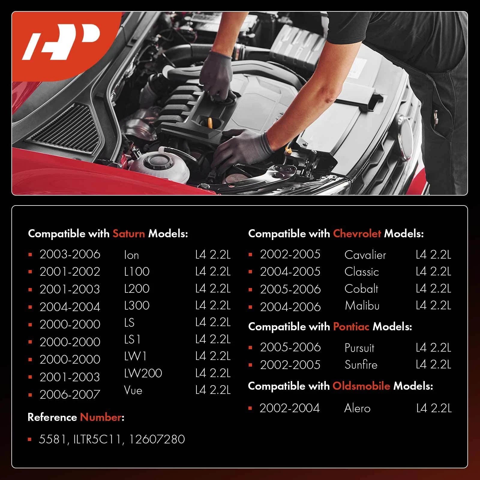 Iridium and Platinum Spark Plugs for Chevy Malibu and Cobalt (2004–2006)