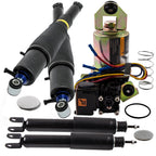 4X Suspension Shock + Compressor Kit for Chevy GMC Cadillac SUV