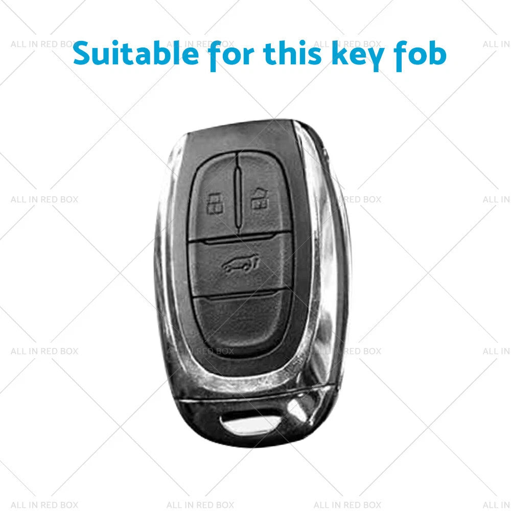 Zinc Alloy Key Fob Case Cover for LDV D90 (2017–2023) 3 Buttons