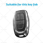 Zinc Alloy Key Fob Case Cover for LDV D90 (2017–2023) 3 Buttons