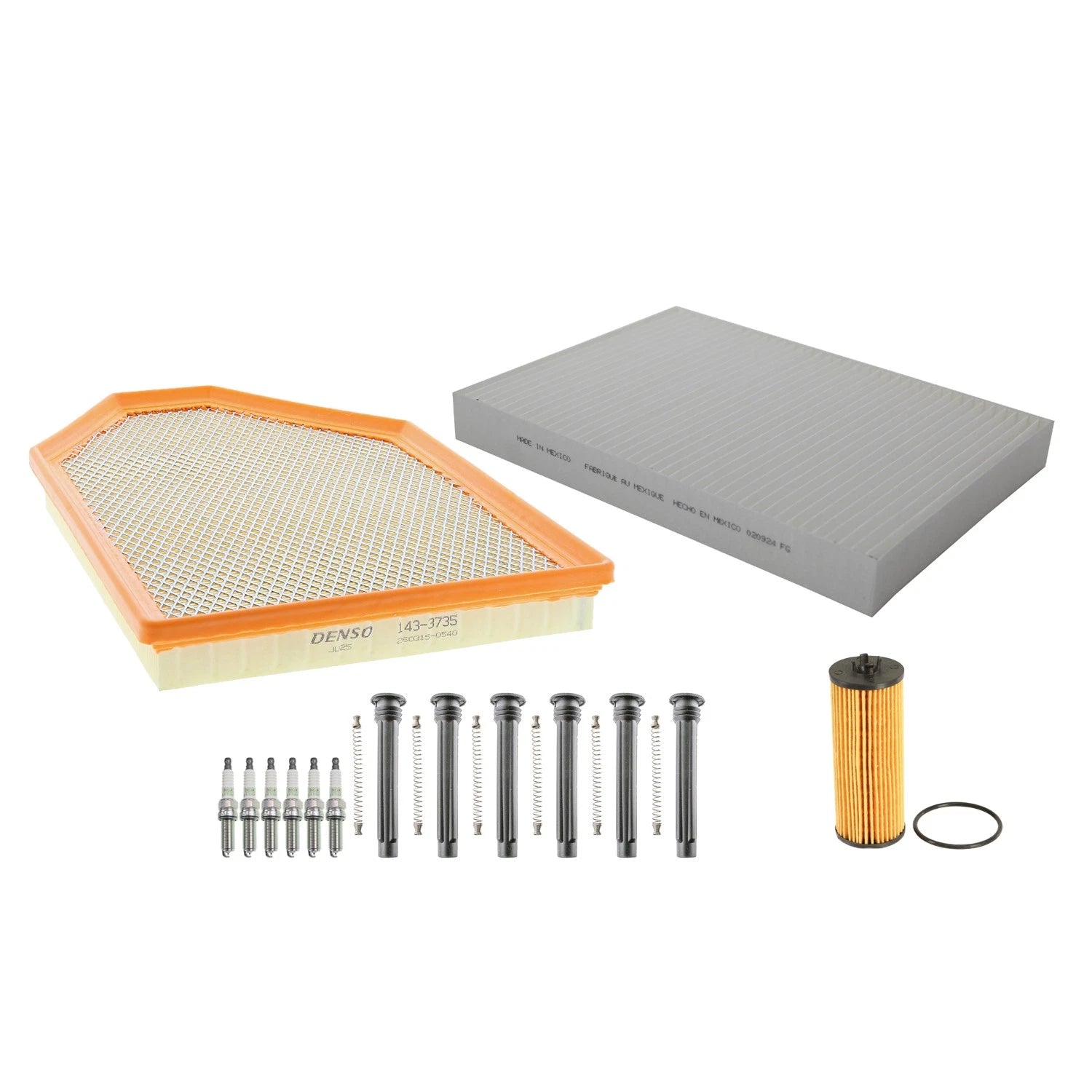 Tune Up Kit with 6 Spark Plugs & Boots for Dodge 300 Challenger Charger (2011–2023)