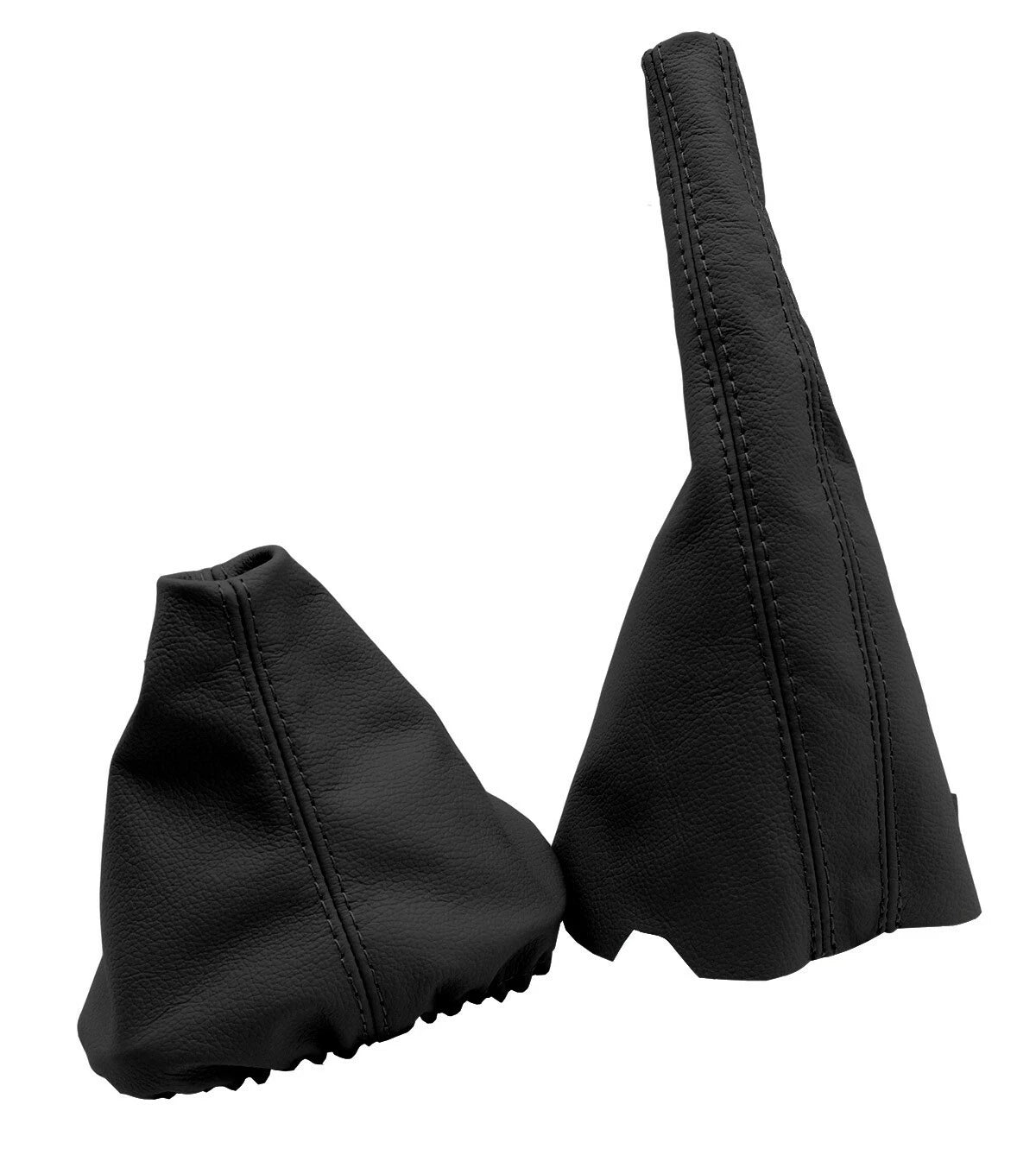 Leather Manual & Brake Boot Cover for VW Jetta Golf (1991–1998) Black