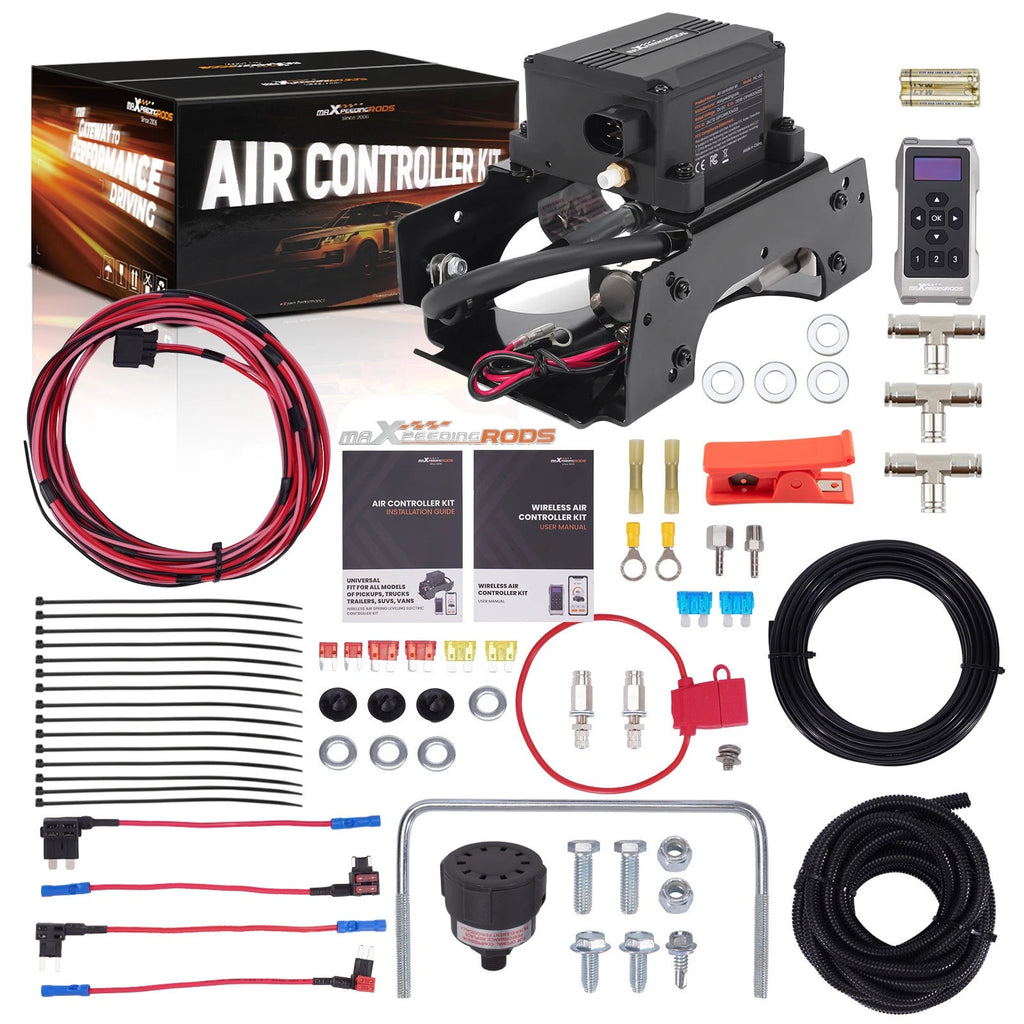 Wireless Air Shock Controller Kit for Trailers/Vans (120 psi Max)