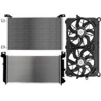 Radiator Condenser Cooling Fan Kit for Cadillac Escalade (2007–2013)