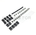 Set of 10 Fairing Bolts Kit Fastener Clips for Yamaha YZF R1 (2000–2001)