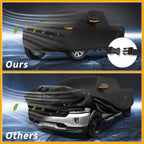 Waterproof Car Cover for Chevy Silverado (190T-PU, Black)