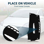 Dashboard Cover Mat for Toyota Prius 30 Series (2005–2015) - Black Set of 1