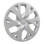 Wheel Covers Set of 4 Snap On 6 Y Spoke Style for 14-inch Silver (—)