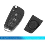 Key Fob Shell Case for Audi A3 A4 A6 Q7 TT (3 Button)