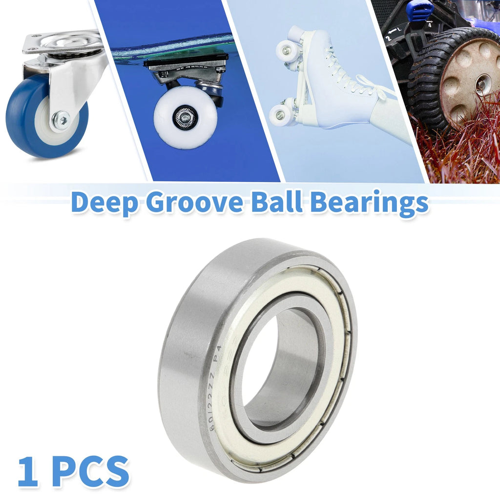 Deep Groove Ball Bearing P4 for Scooter Skateboard Wheel (22x44x12mm)