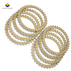 8 Pcs Clutch Friction Plates for Harley Sportster XL883 XL1200 XLH1200 (–)