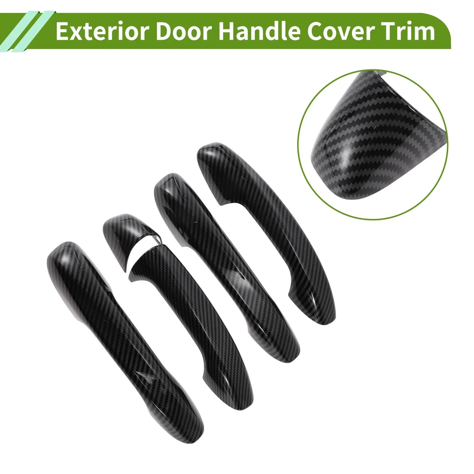 Exterior Door Handle Cover Trim for Mercedes-Benz C GLC Class W205 X253 (16-20)